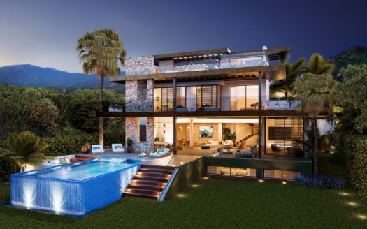 13 modern Villas for sale with panoramic views