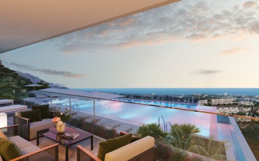 Moderne Wohnungen und Penthäuser entstehen bei Benahavis mit Panoramablick